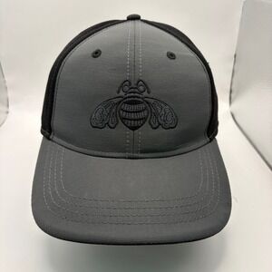 Ahead Tequila Patron‎ Trucker Hat Grey Black Bee Logo Special Edition Adjustable